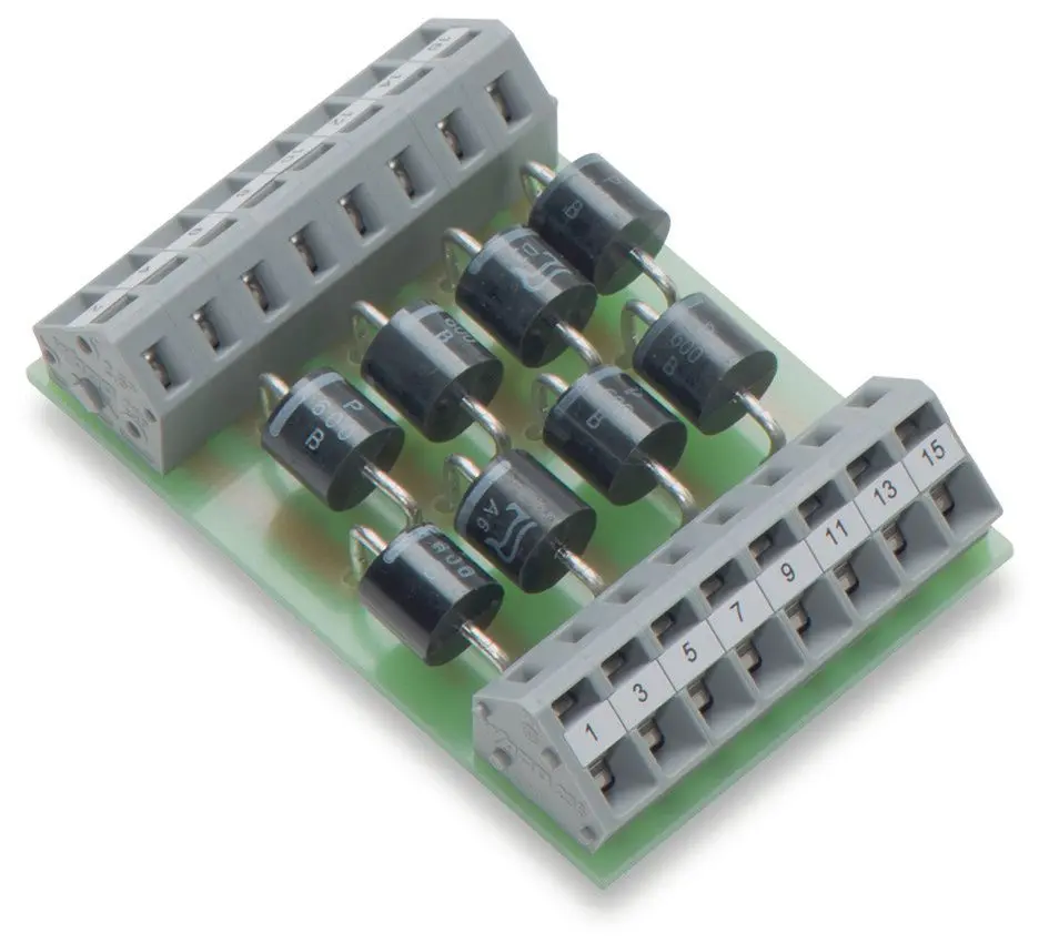 Produktfoto 1 von Bauteilmodul mit Diode,mit 8 Stück,Diode P600B