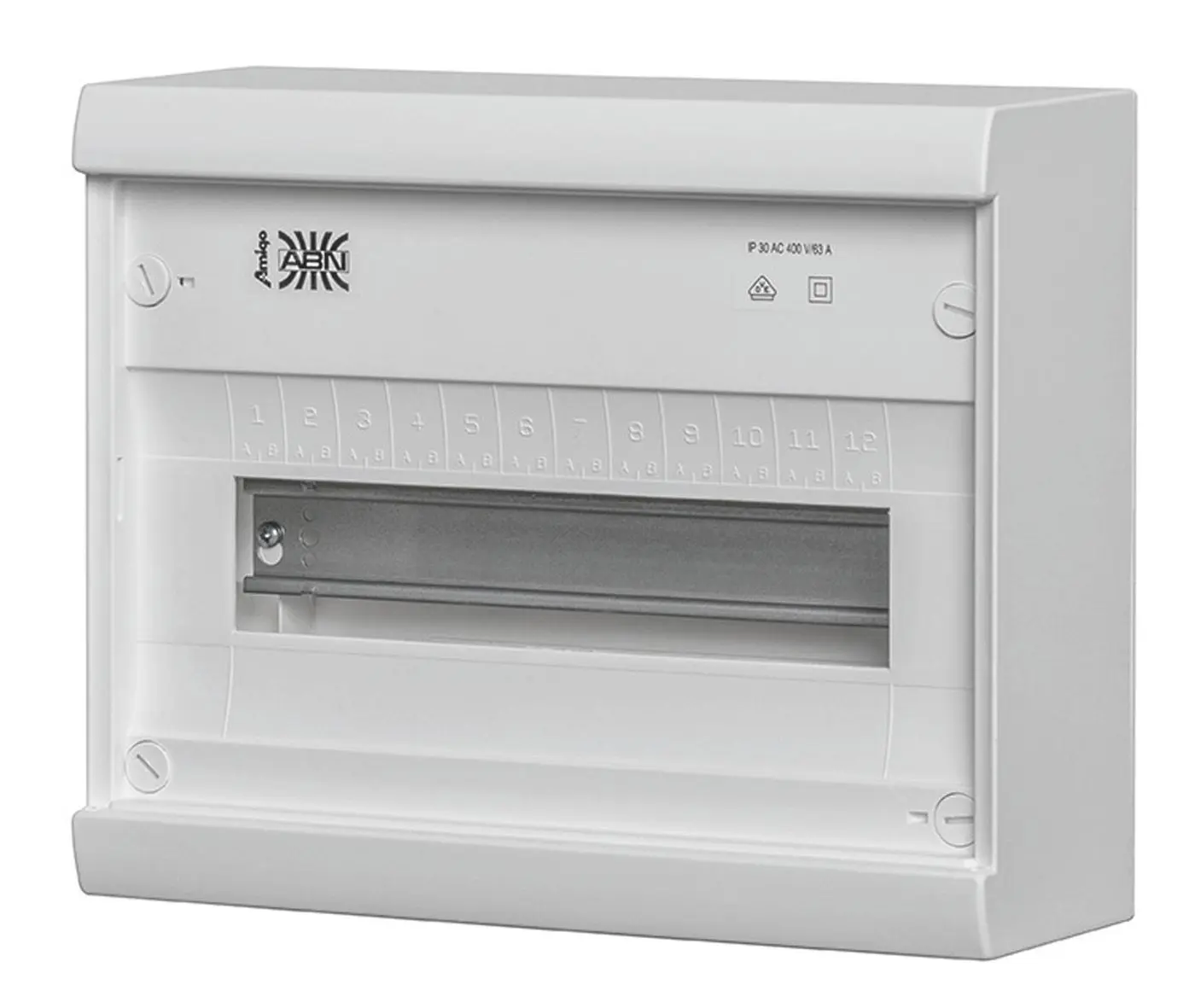 Produktfoto 1 von I-Kleinvert. AP ohne Tür B=300.H=245.T=106mm KV