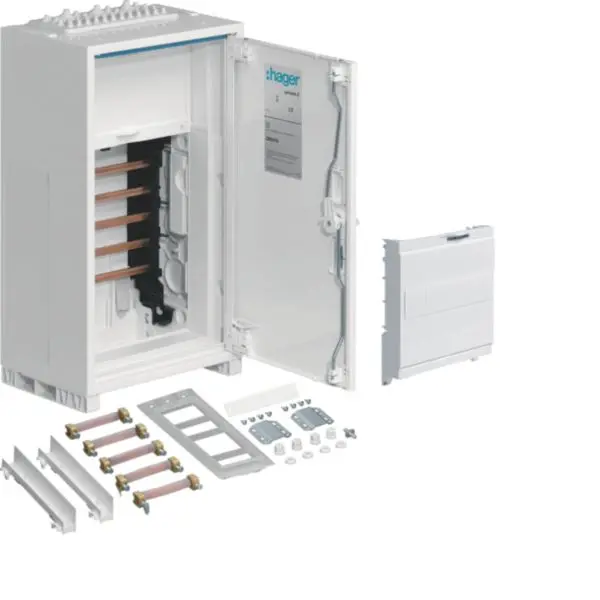 Produktfoto 1 von Anschlussschrank unvers Z seitlich für ÜSS mit Verbindungsmat. 500x300x205mm