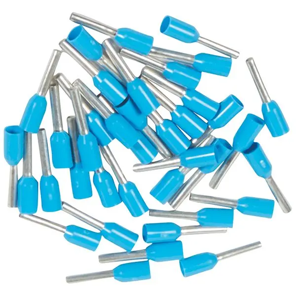 Produktfoto 1 von Aderendhülsen Starfix, f.0,75mm² Blau, isoliert, lose.