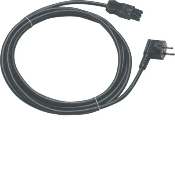 Produktfoto 1 von Anschlussleitung Wago 3x1,5mm² Winkelstecker auf Eingangsbuchse 3m