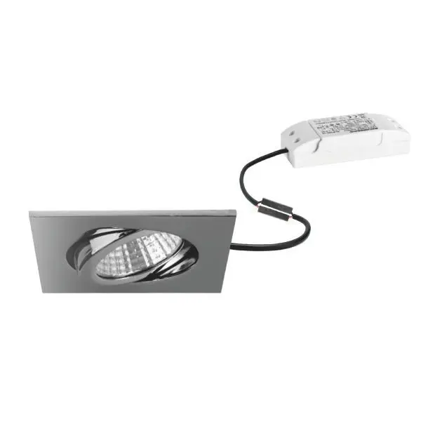 Produktfoto 1 von LED-Einbaustrahler 230V,6W,3000K,IP65, chrom