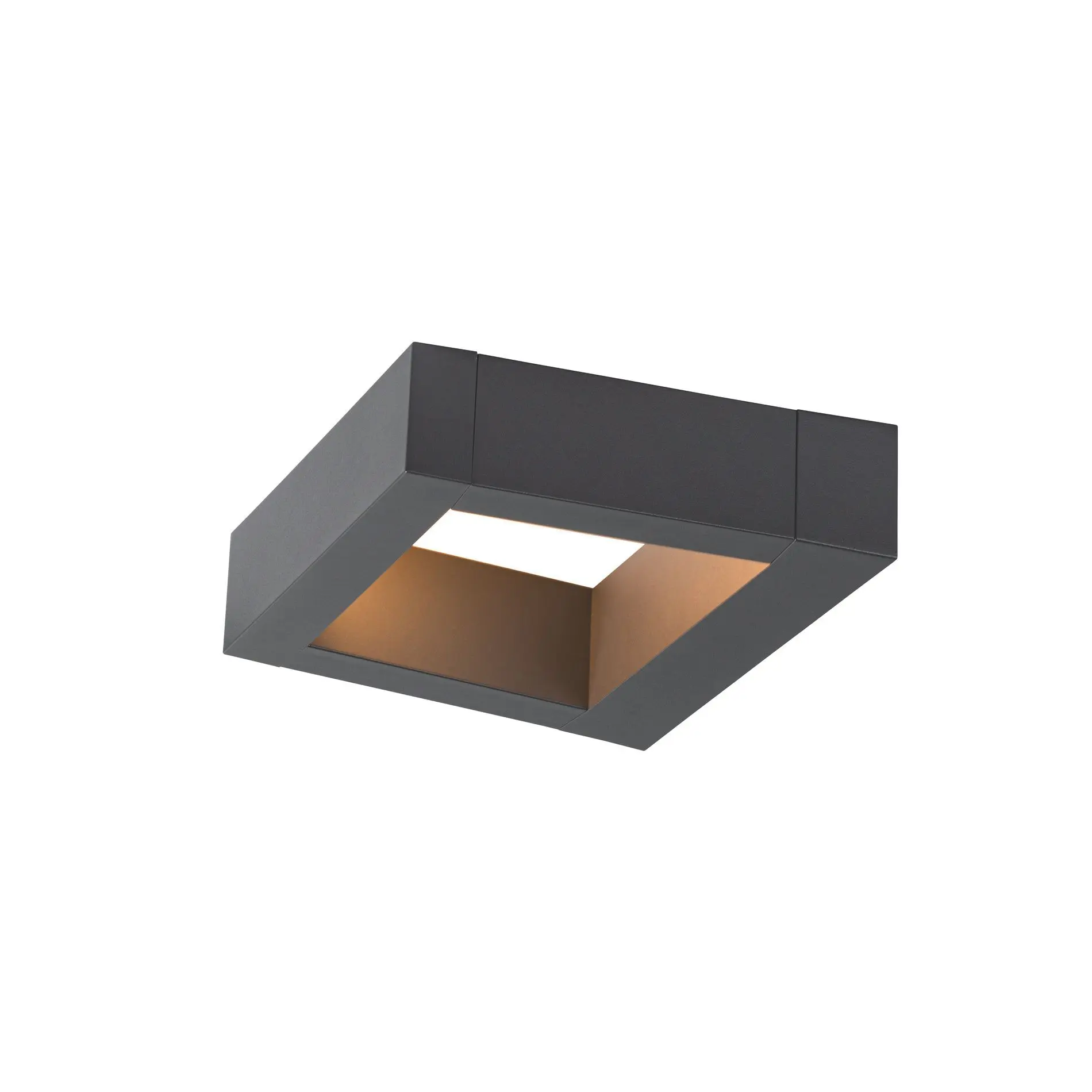 Produktfoto 1 von BOOKAT, Wandaufbauleuchte anthrazit 15W 3000/4000K