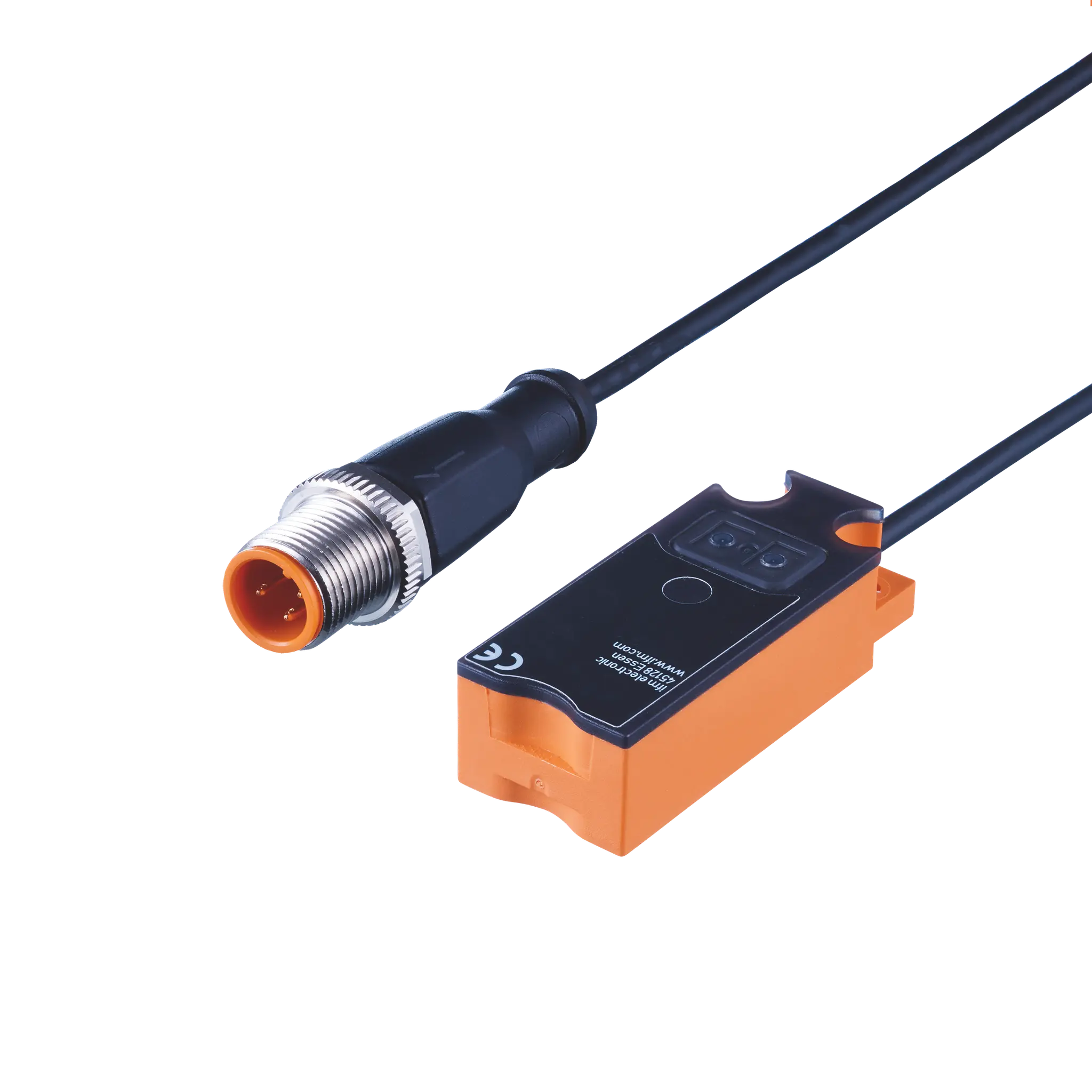 Produktfoto 1 von Kap.Sensor 20x14x48 Sn=12mm n.bündig S/Ö DC PNP 0,1m PVC M12 IP65/67/69K 3L 10Hz