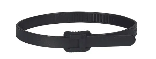 Produktfoto 1 von Kabelbinder Colson, schwarz, innenverzahnt, 7,6x194mm,UV-beständig