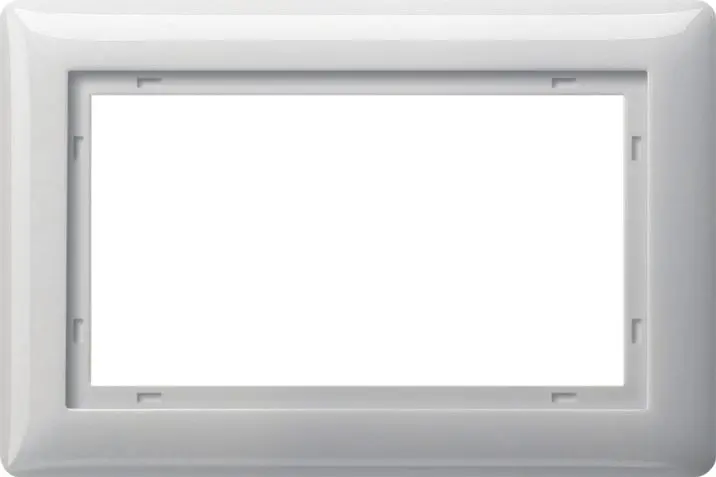 Produktfoto 1 von Abdeckrahmen 1 1 2fach Standard 55 Reinweiß