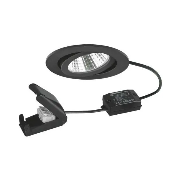 Produktfoto 1 von LED-Einbaustrahler 230 V AC, 50 Hz, 6 W, 38°, 3.000 K