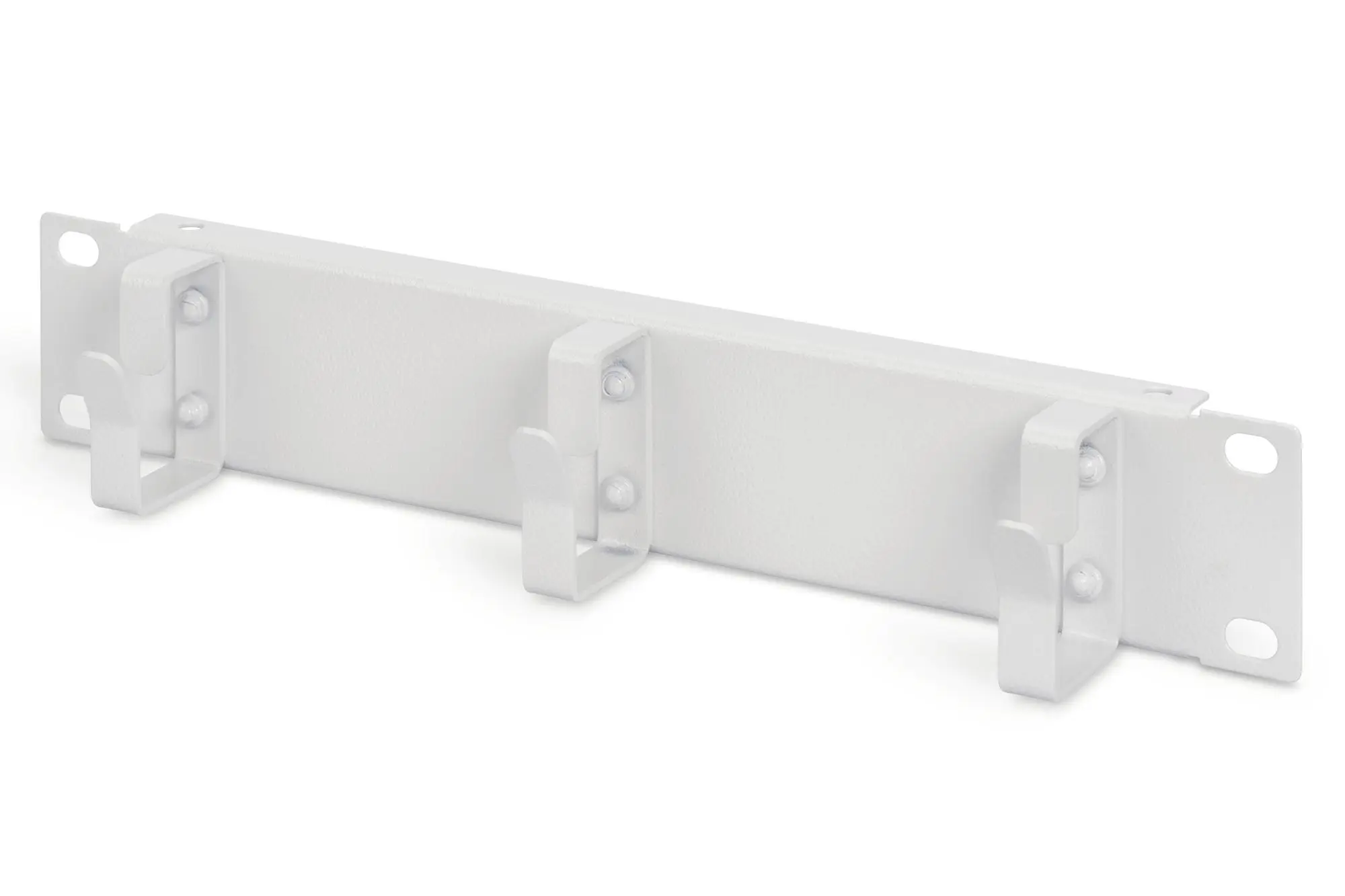 Produktfoto 1 von DIGITUS 10z Kabel Management Panel 1HE 3 Ringe grau RAL7035
