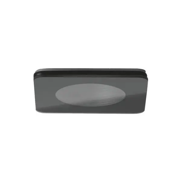 Produktfoto 1 von Einbaumodul quadratisch, schwarz, mit G