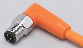 Produktfoto 1 von Anschlusskabel m.Stecker <50VAC 2m PVC Geh. PVC orange IP65/67-69K