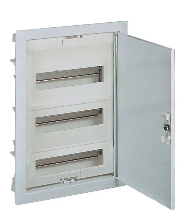 Produktfoto 1 von UPverteiler Ekinoxe, m.Metalltür, Signalweiß, IP30, 36+6 Module, 3R