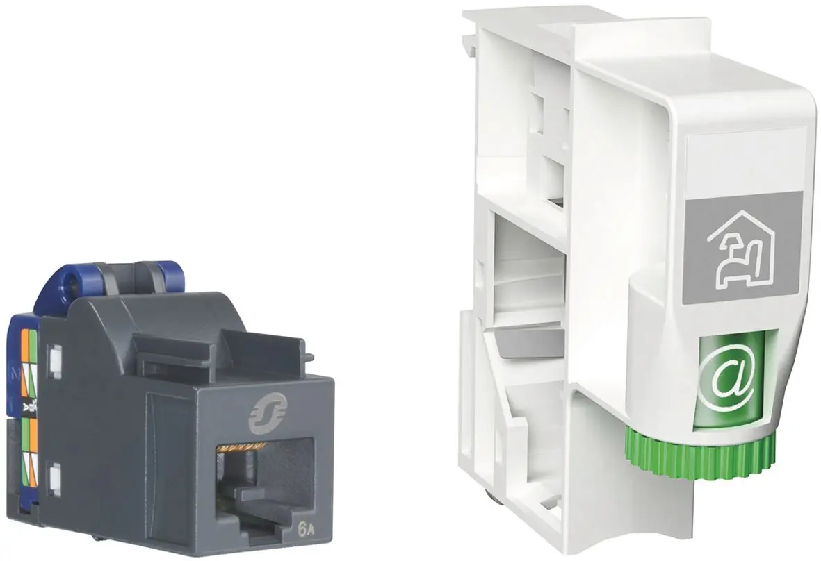 Produktfoto 1 von APL-Set ohne Patchkabel Cat.6A Modul 180Grad