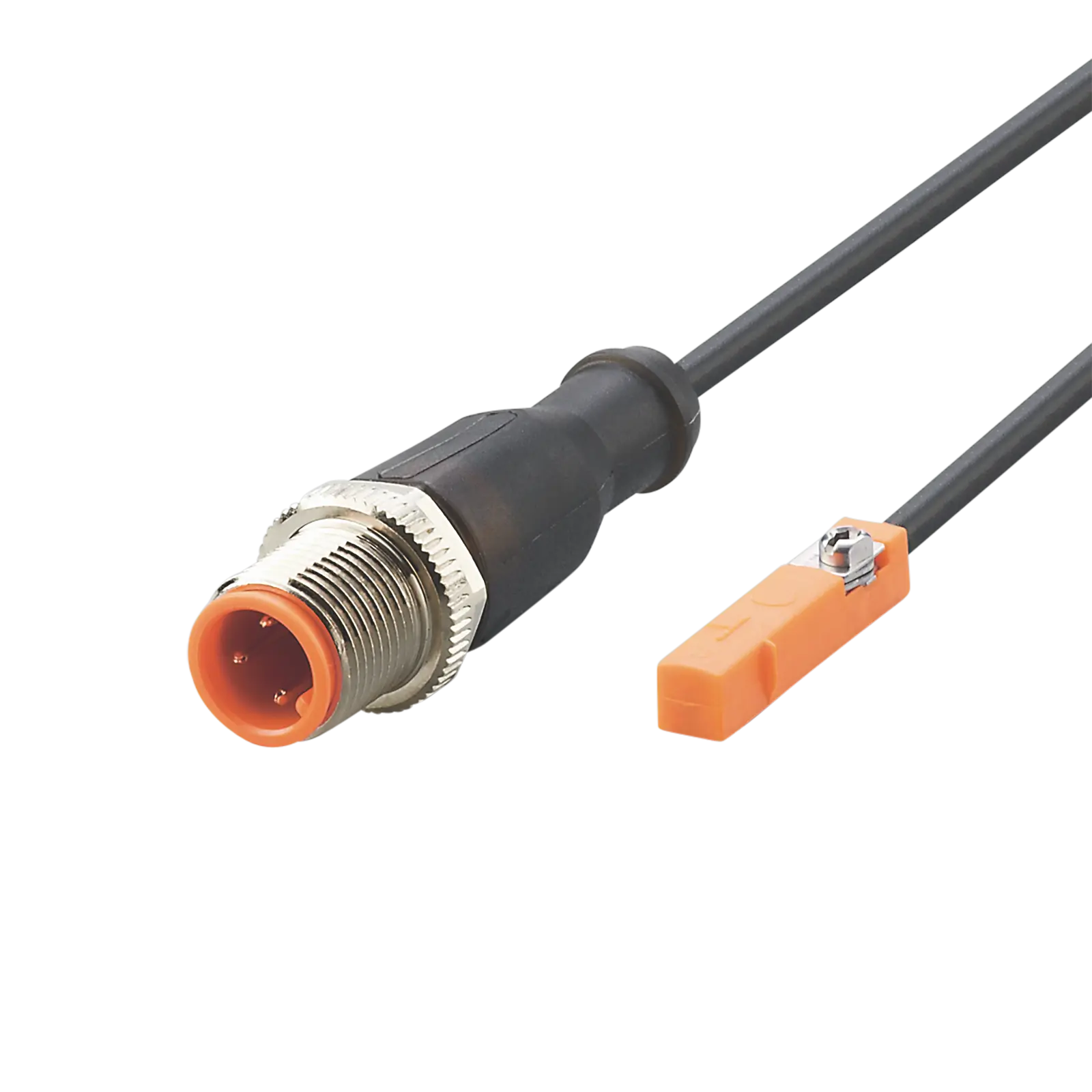 Produktfoto 1 von Zylindersensor GMR 25x5x6,5 2,8mT Schließer DC PNP 1m PUR M12 3L 10000Hz