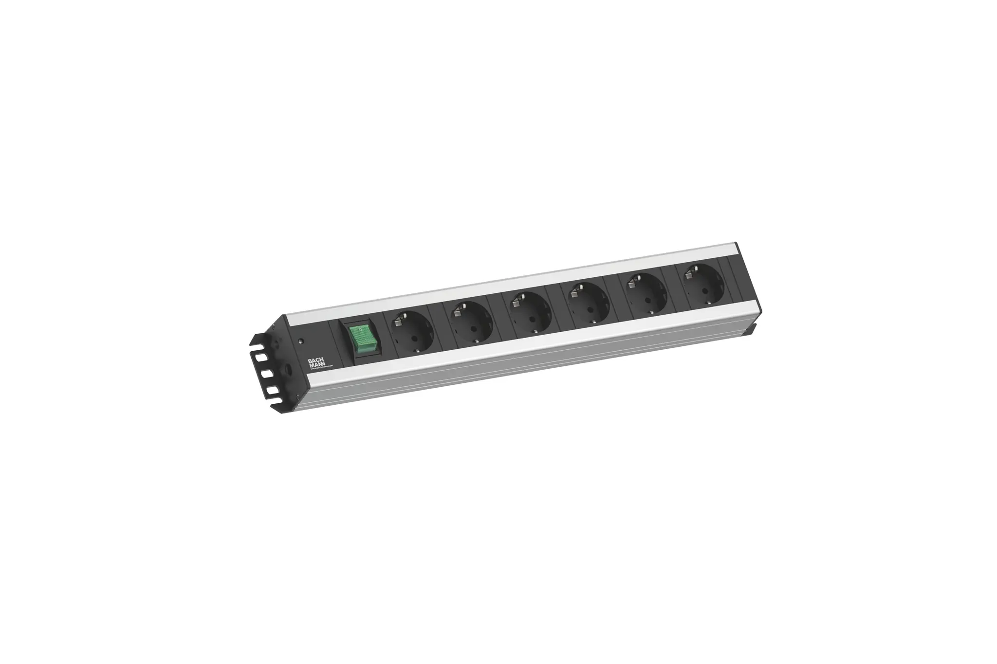 Produktfoto 1 von Handwerkerleiste 6xSchuko 1xSchalter Strom 2m Schuko