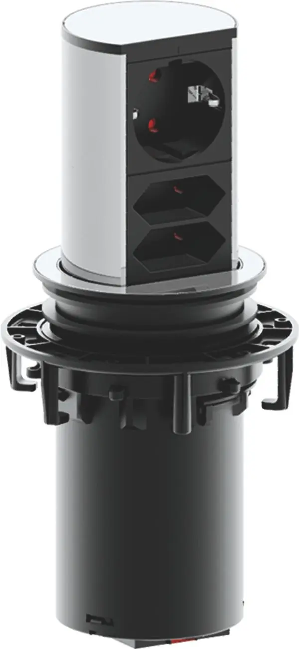 Produktfoto 1 von Elevator 1xSchuko 2xEuroStrom 2