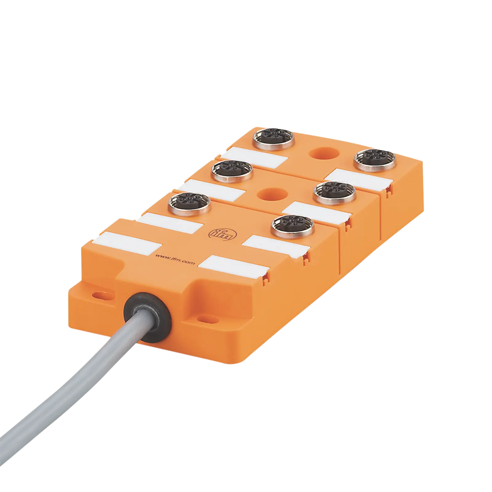 Produktfoto 1 von Zentralverteiler M12/6 10m PVC Gehäuse PA IP67