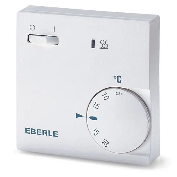 Produktfoto 1 von Eberle RTR-E 6202 Raumtemperaturregler m.Schalter+Kontrolllampe 111110451100
