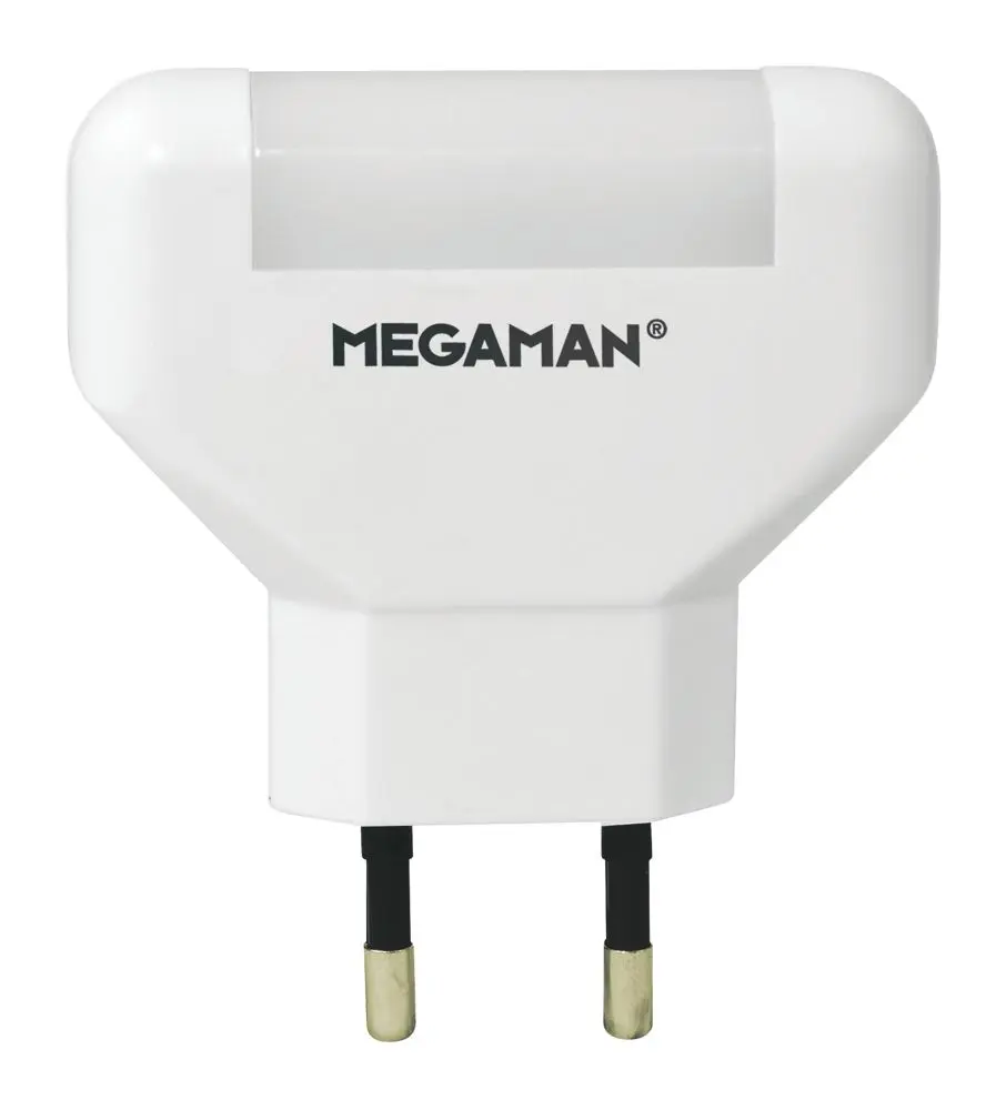 MEGAMAN Nightlight 1W Eurostecker weiß Eurostecker