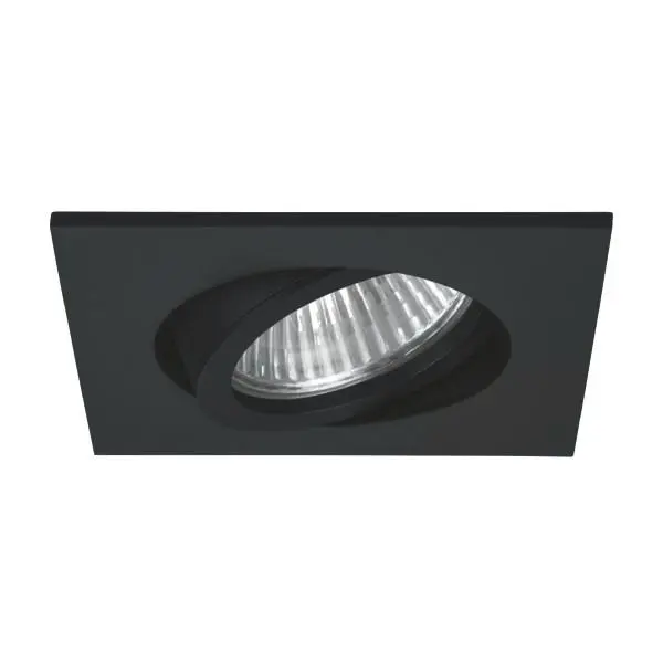 Produktfoto 1 von NV-Einbaustrahler 65 12V AC 50W schwarz