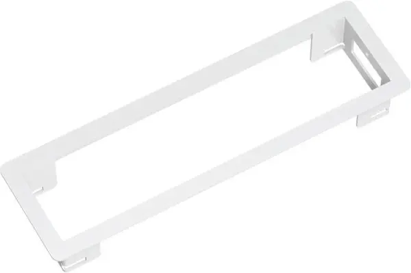 Produktfoto 1 von POWER FRAME Einbaurahmen weiß RAL9016