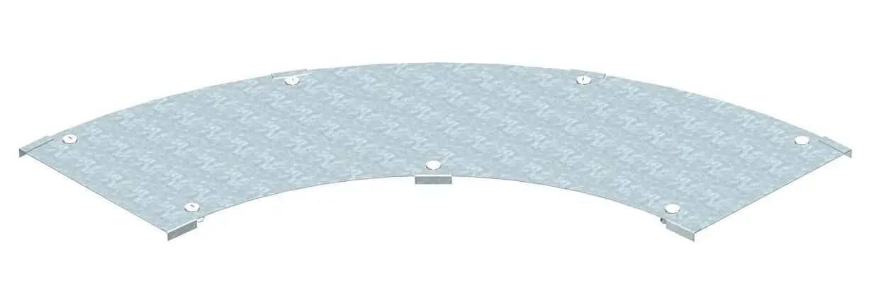 Produktfoto 1 von Deckel Bogen 90° Weitspann-System 110 und 160 B200mm, St, DD