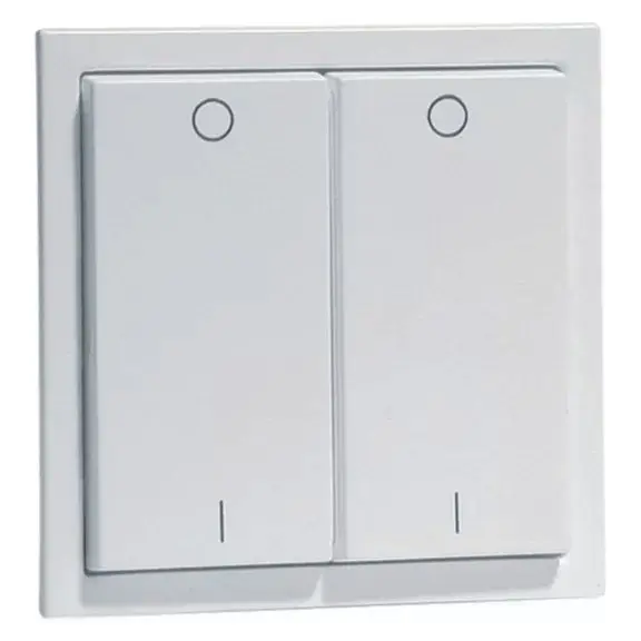 Produktfoto 1 von EnOcean Easyclick Wandsender NOVA, 4 Kanal, reinweiß