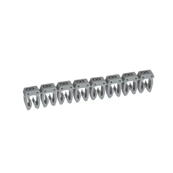 Produktfoto 1 von Kennzeichnungssystem CAB 3,f. 0,5 bis 1,5mm², Ziffer:8 Grau