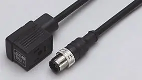 Produktfoto 1 von Verbindungskabel <24VAC 0,3m PUR Gehäuse PUR IP67