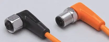 Produktfoto 1 von Verbindungskabel PNP 0,3m PVC Gehäuse PVC schwarz EPDM IP65/67-69K