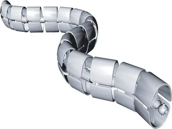Produktfoto 1 von Kabelschlange Premium silber