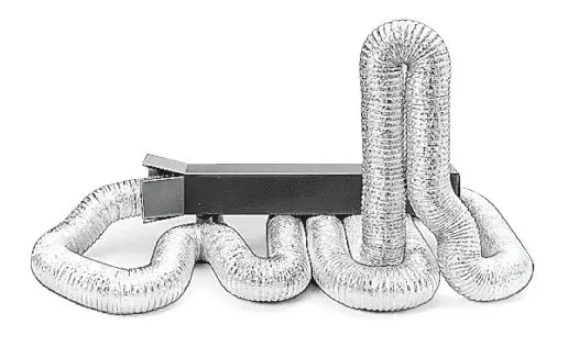 Produktfoto 1 von Aluminiumflexrohr Kartoninhalt: 10 lfm. DN 315 mm