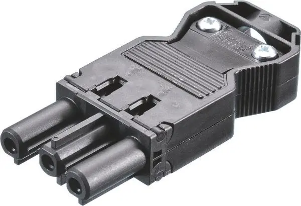 Produktfoto 1 von Gerätekupplung GST18/3 schwarz