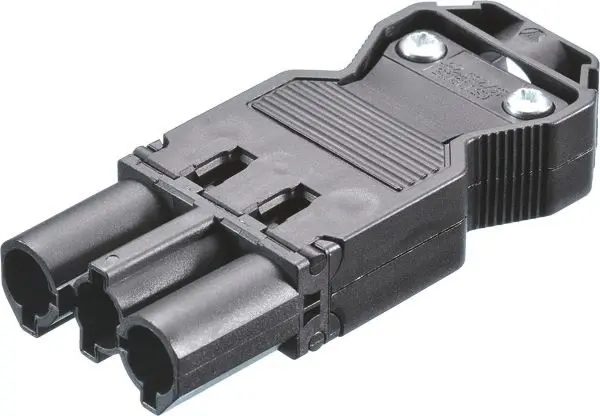 Produktfoto 1 von Gerätestecker GST18/3 schwarz