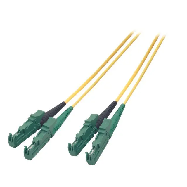Produktfoto 1 von Duplex Jumper E2000 APC8°-E2000 APC8° 9/125µ 2m OS2 LSZH gelb
