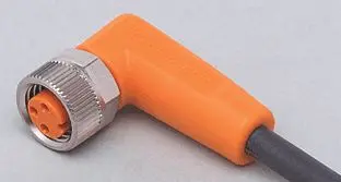 Produktfoto 1 von Anschlusskabel m.Buchse <50VAC 3m PUR Geh. TPU orange FKM IP65/67-69K