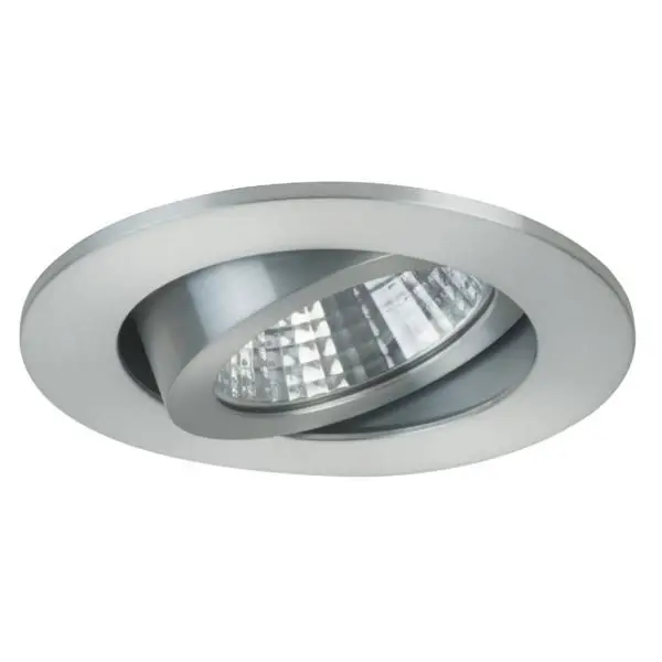 Produktfoto 1 von LED Einbauleuchte 1xLED 7W, 350mA, Mat.Alu, alumatt,2700K