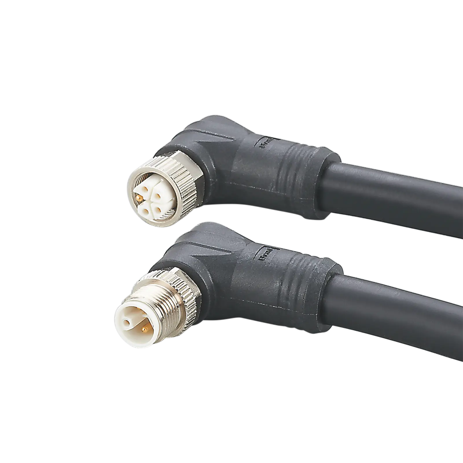 Produktfoto 1 von Verbindungskabel Powerkabel L-codiert 10m PUR Gehäuse PP IP67