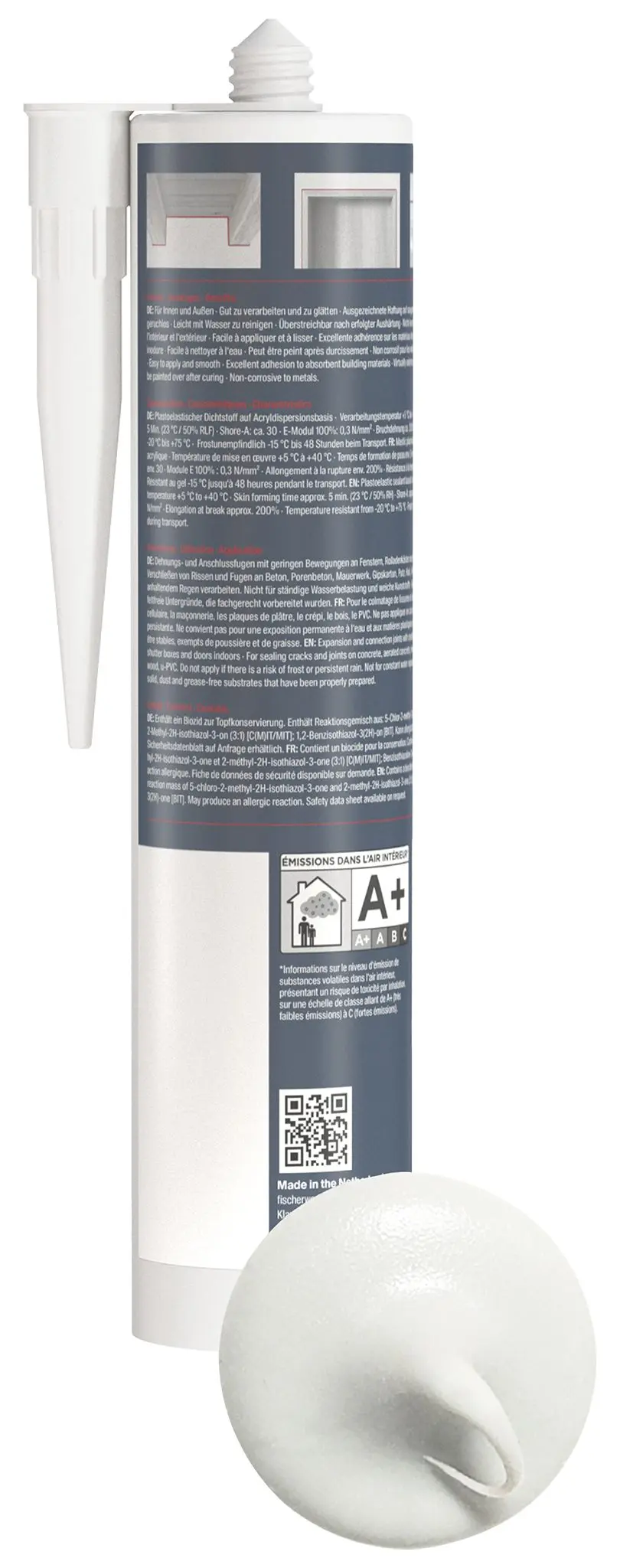 Produktfoto 1 von Acryldichtstoff DA W