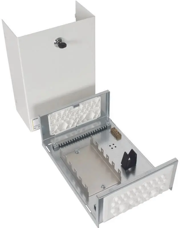 Produktfoto 1 von DEHN Potentialausgleichgehäuse zur Aufnahme von 6 LSA-Leisten 10/2