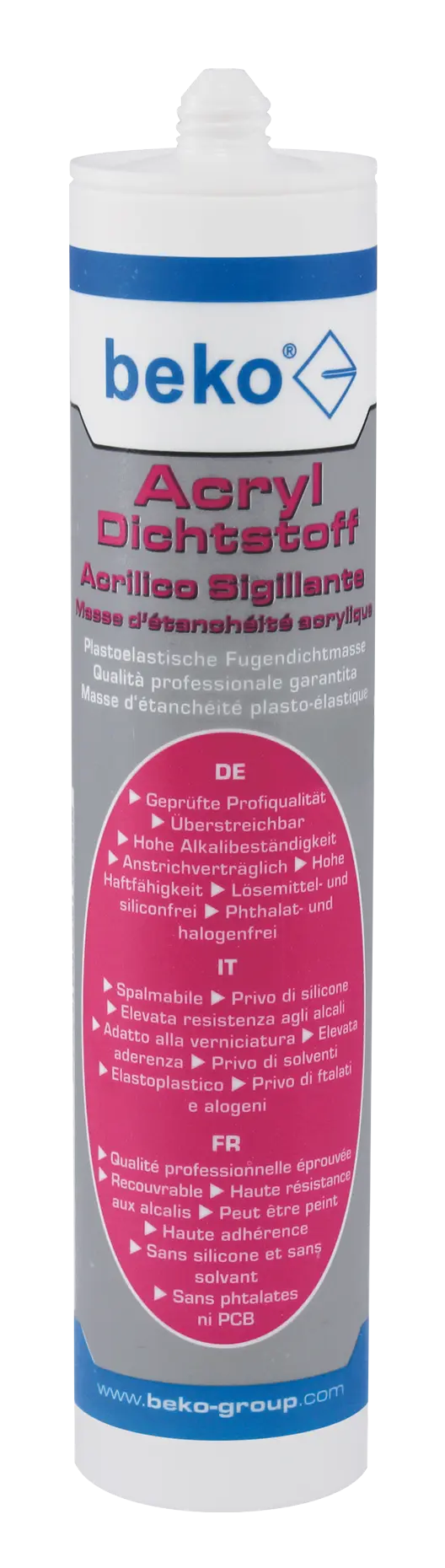Produktfoto 1 von Acryl-Dichtstoff 310 ml WEISS