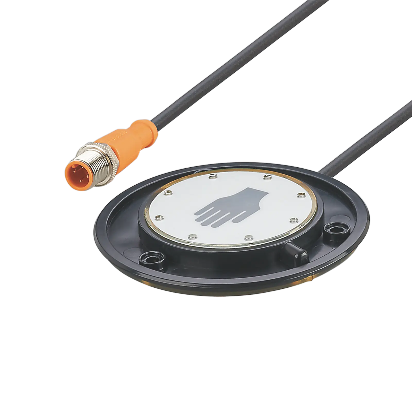 Produktfoto 1 von Kap.Handsensor D=96,9 L=11mm S DC PNP 0,3m PUR M12 IP67/69K 3L