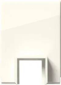 Produktfoto 1 von Adapter Kanaleinf. 15 x 15 mm System 55 Cremeweiß