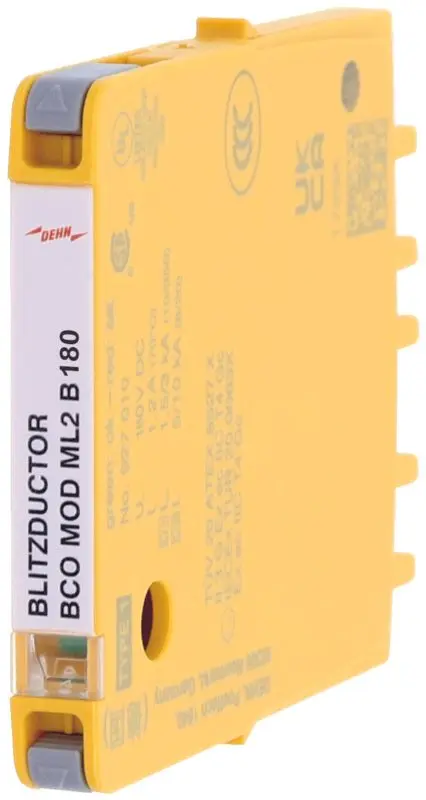 Produktfoto 1 von BS-Ableiter Schutzmodul für 2 Einzeladern BLITZDUCTORconnect mit Defek