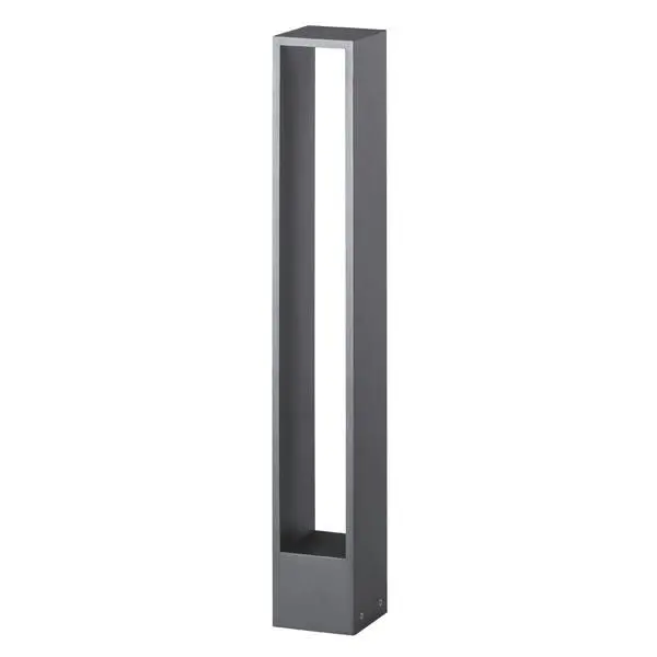 Produktfoto 1 von LED-Pollerleuchte 230V, 9W, 3000K, IP54, Graphit