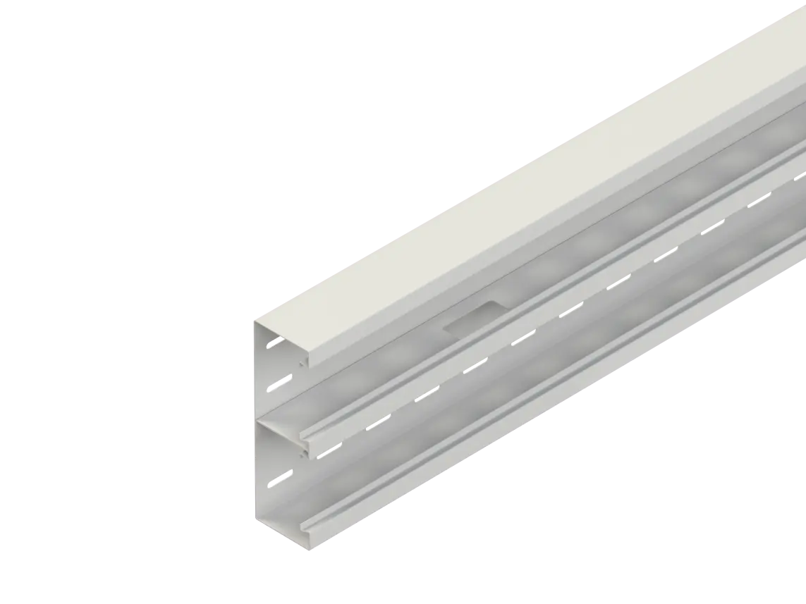 Produktfoto 1 von GK-Unterteil, doppelzügig symmetr. 220x90x2000 mm, De-Öffnung 2x78 mm, Stah