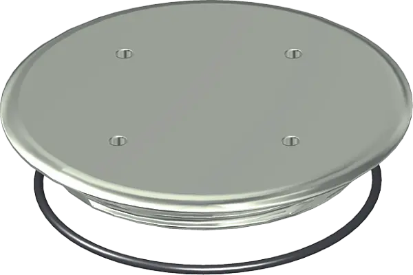 Produktfoto 1 von Blindabdeckung verchromt, Zn, CR