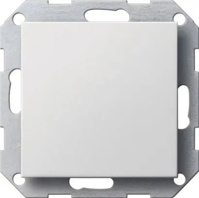 Produktfoto 1 von Blindabdeckung m.Tragring System 55 reinweiß matt