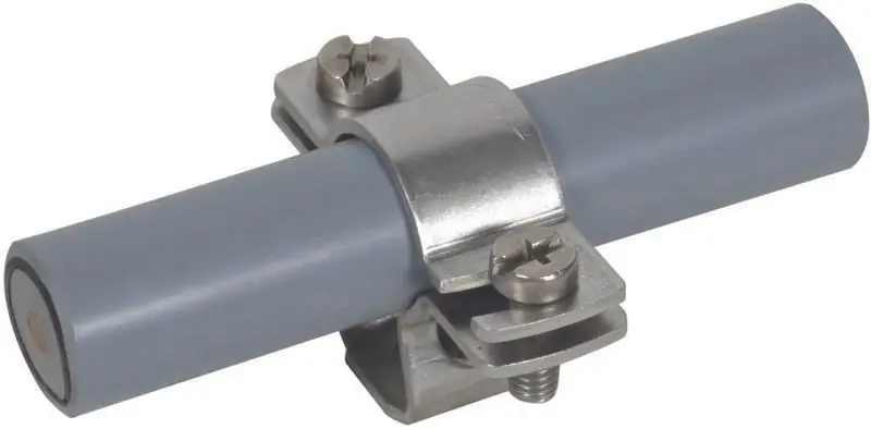 Produktfoto 1 von Leitungshalter für HVI-/CUI-Leitungen D 20-23mm mit Langloch 10x5,5mm NIRO