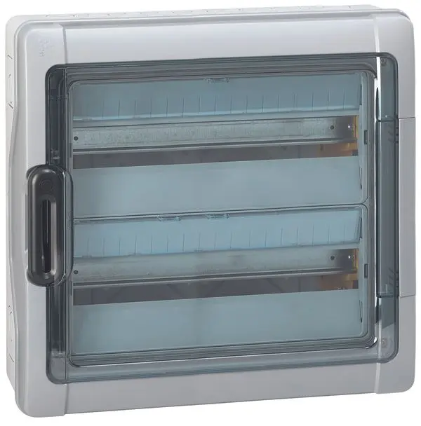 Produktfoto 1 von Feuchtraumverteiler Plexo³, AP, IP65-IK09, 2-reihig, 36 Module