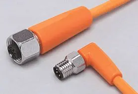 Produktfoto 1 von Verbindungskabel <50VAC 0,3m PVC Gehäuse PVC orange EPDM IP65/67-69K